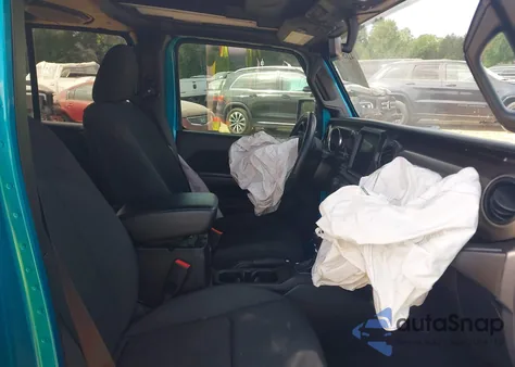 2020 Jeep Wrangler Unlimited Sport S 4X4 из США, поврежденный, VIN 1C4HJXDG4LW331133